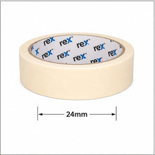 Cinta De Enmascarar Rex 24mm X 40 m - vista 3 del producto