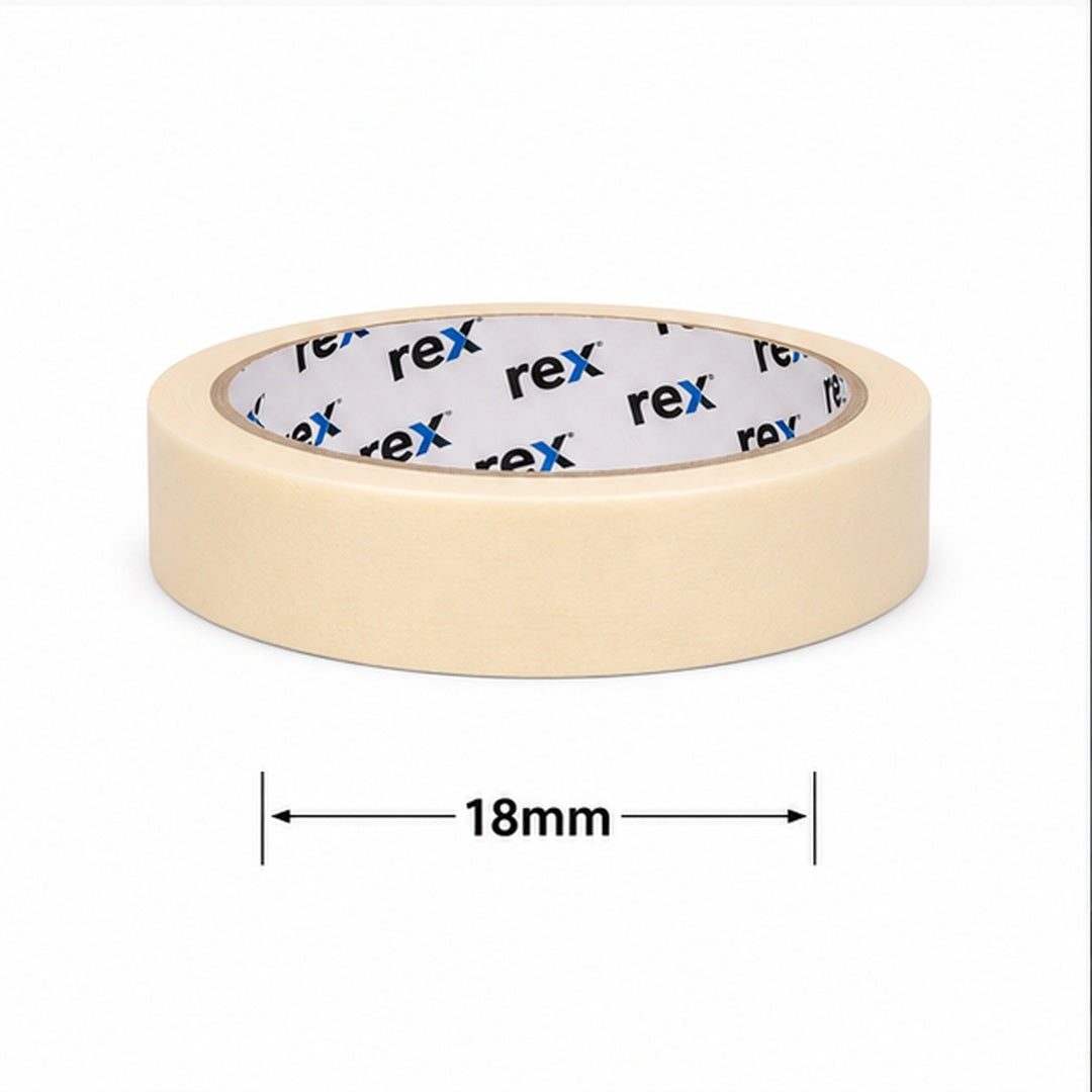 Cinta De Enmascarar Rex 18mm X 40m MLV-203454 - vista 3 del producto