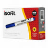Caja de marcadores de pizarra Isofit azul