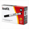 Caja de marcadores de pizarra Isofit negro
