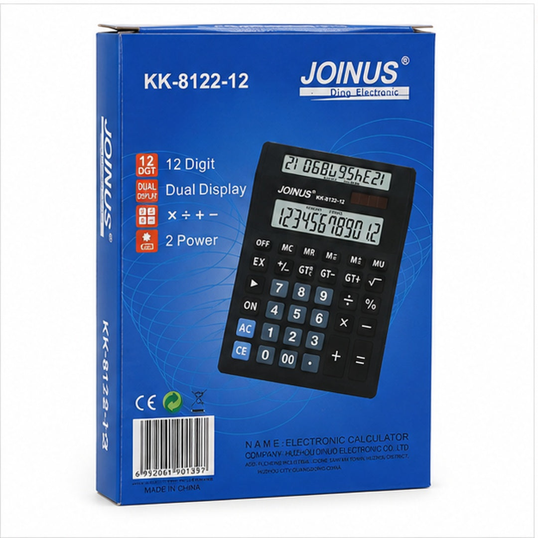 Calculadora electrónica Joinus KK-8122-12 - vista 3 del producto