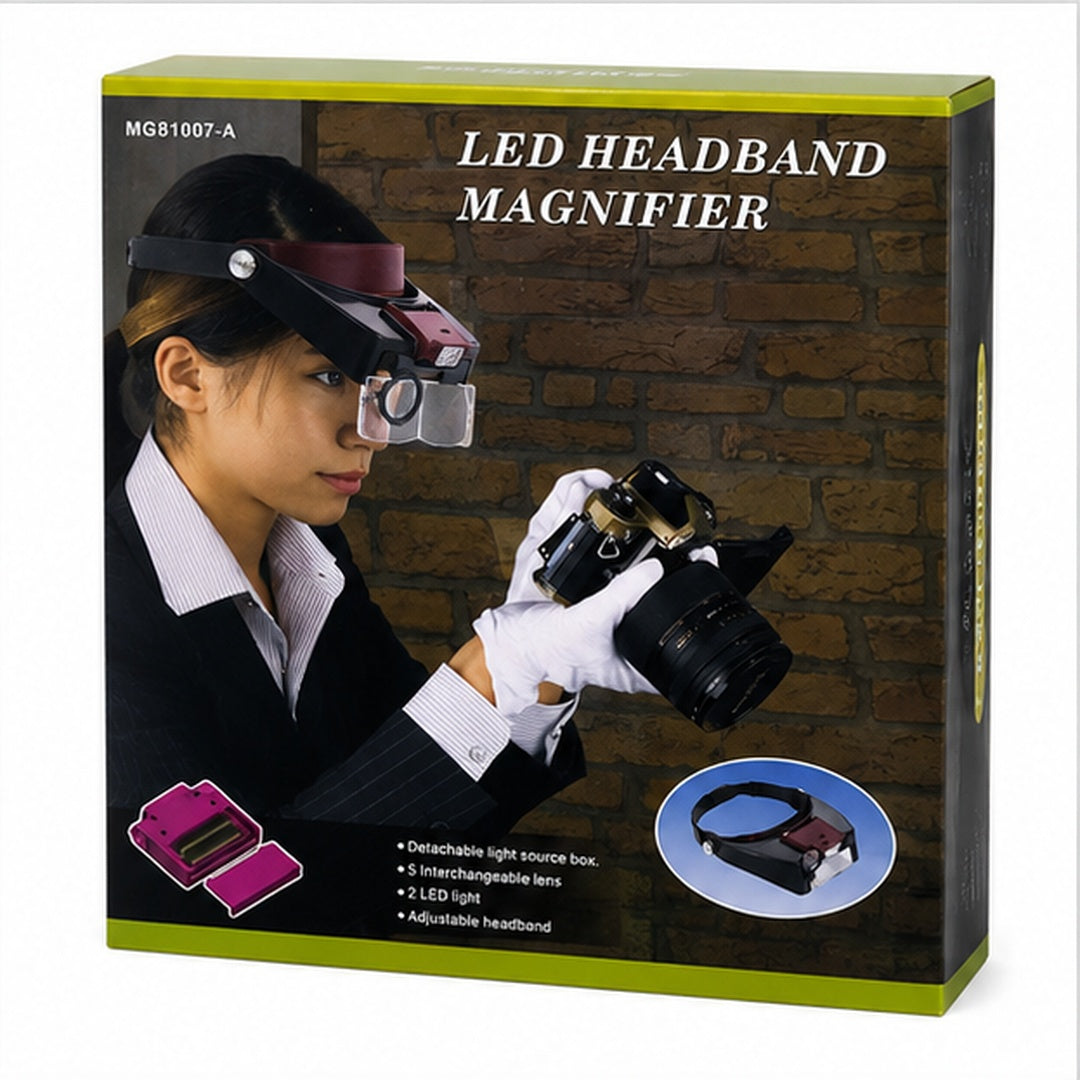 Lente Lupa con vicera Mod MG81007-A - vista 3 del producto