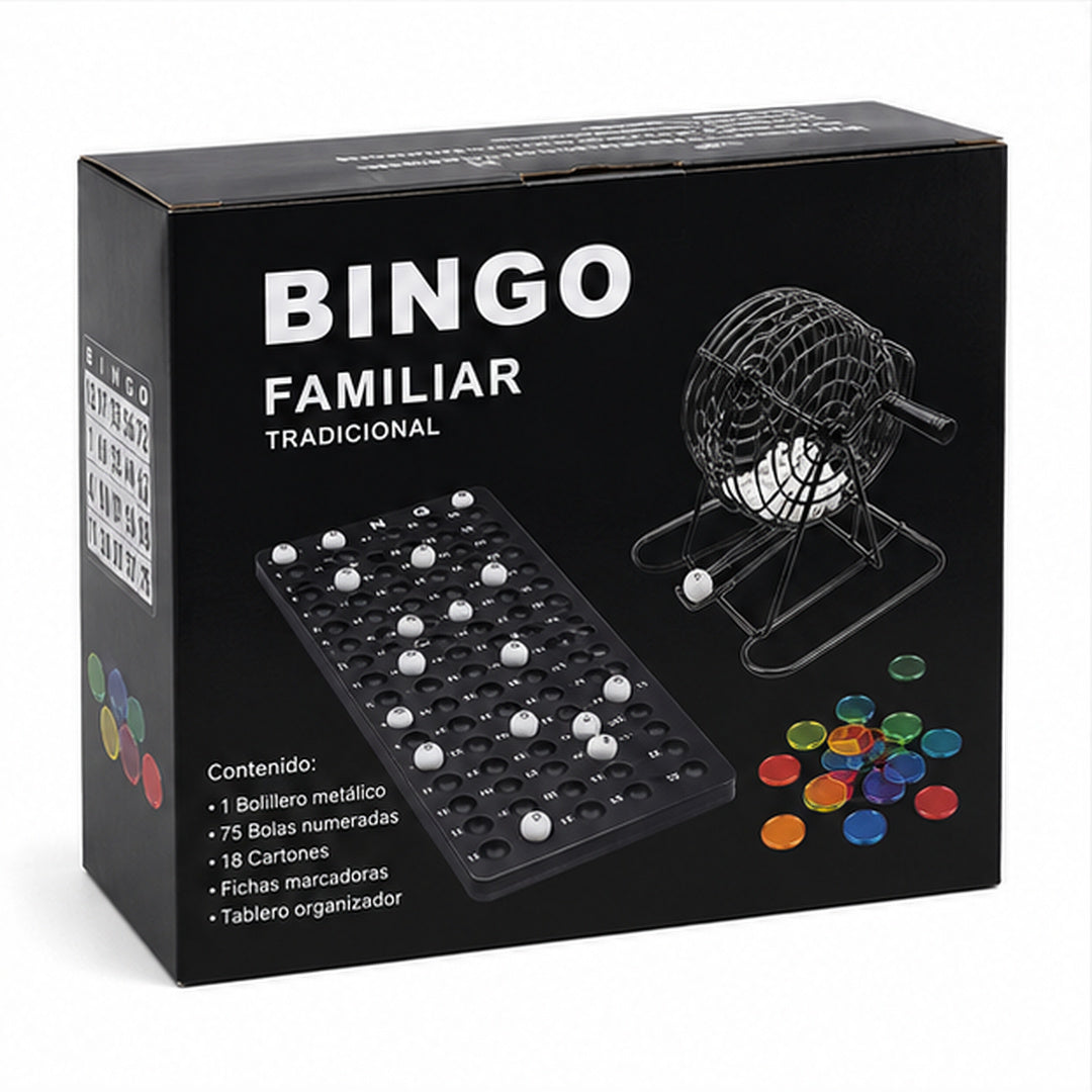 Bingo De Mesa Juego Familiar - vista 3 del producto