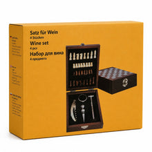 Set de vino con tablero de ajedrez y accesorios - vista 3 del producto