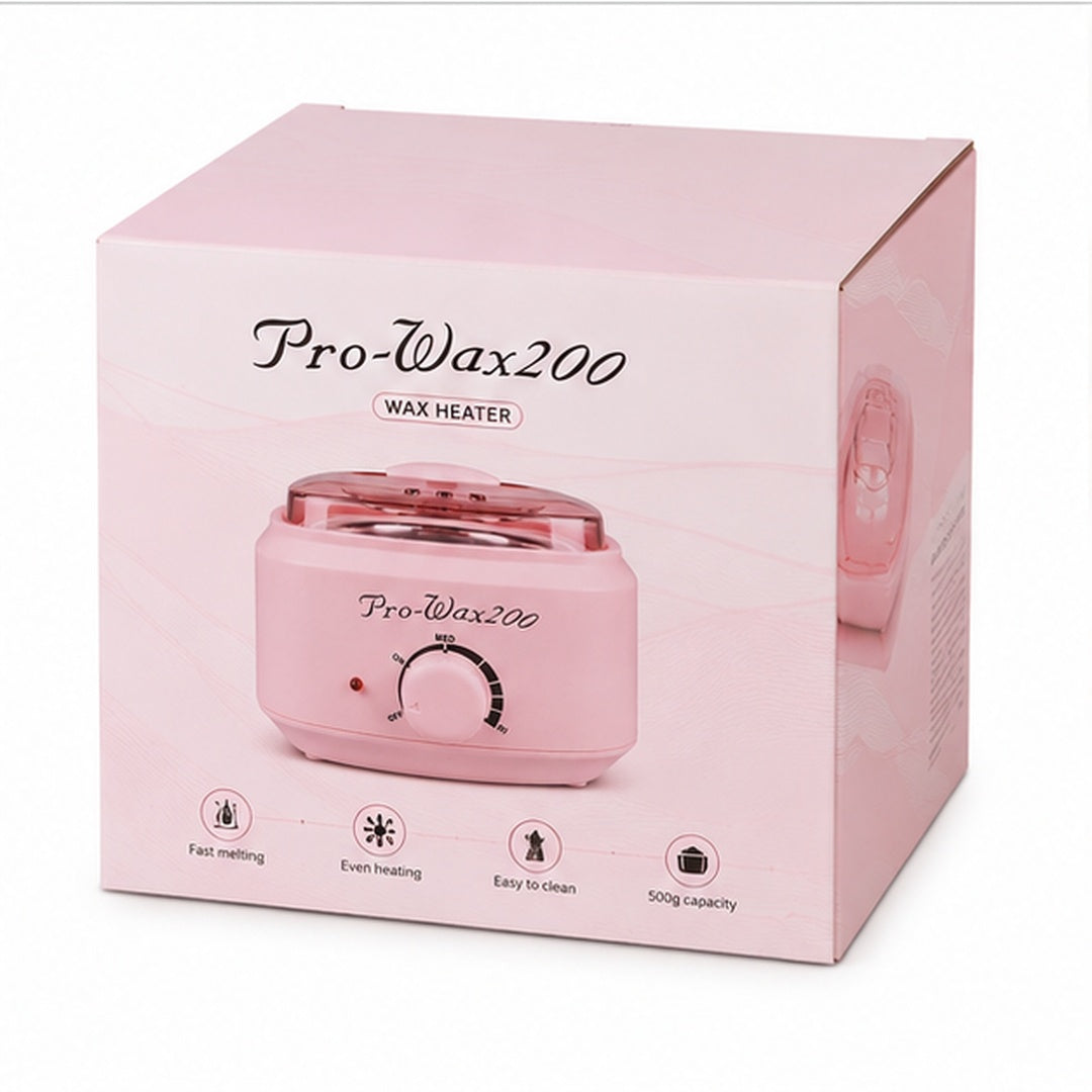 Olla Calentadora De Cera Depilatoria 500grs Rosa - vista 3 del producto