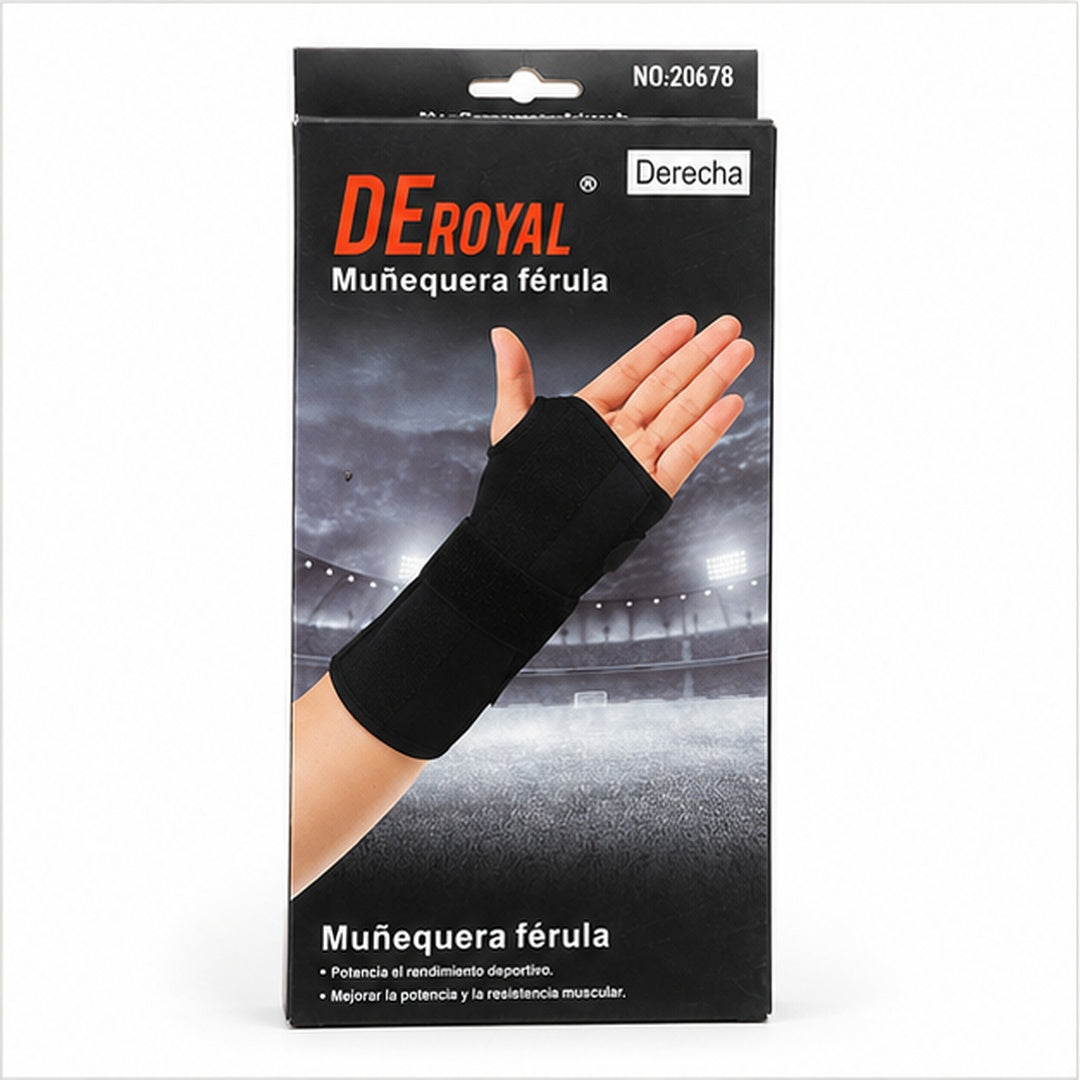 Muñequera con férula para mano derecha DeRoyal Mod. 20678 - vista 3 del producto