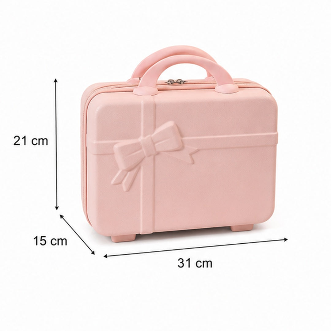 Mini Maleta de Mano Organizador de Viaje y Maquillaje Lazo - vista 4 del producto
