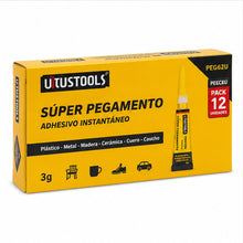 Super Pegamento Adhesivo UtusTools pack 12 unid - vista 3 del producto