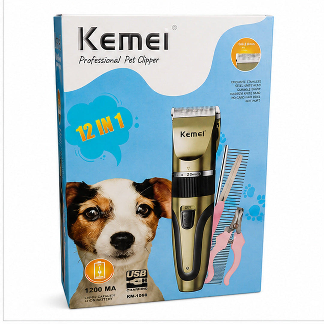 Cortadora de Pelo Para Mascotas Kemei Pet Clipper - vista 3 del producto