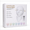 Mascara Led Con Cuello 7 Colores