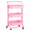 Carrito de peluquería color Rosado