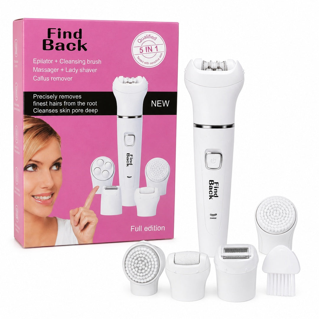 Cepillo Limpiador Masajeador Facial 5 en 1 - vista 3 del producto