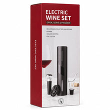 Set sacacorcho eléctrico USB 3 en 1 para vino - vista 3 del producto
