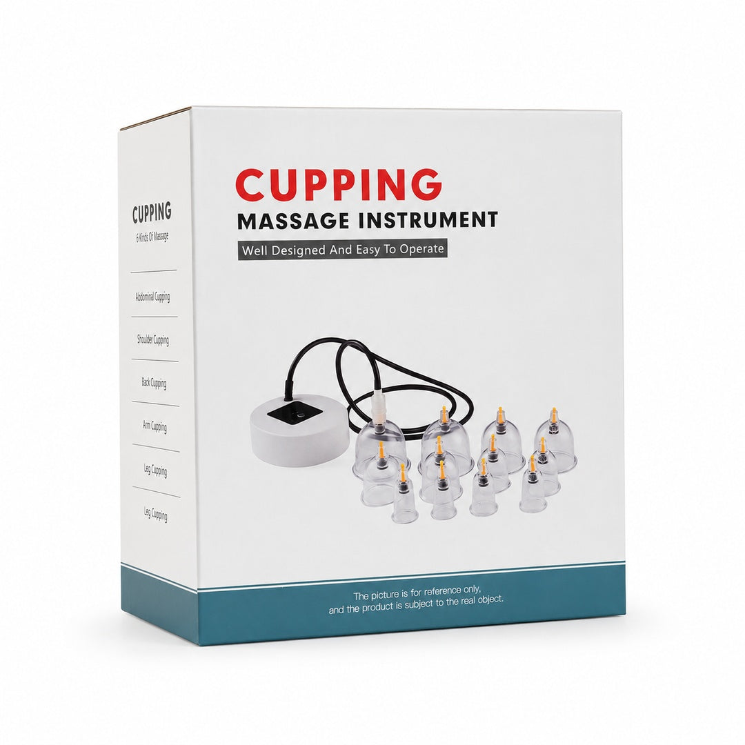 Set eléctrico de 12 ventosas Cupping Massage Instrument - vista 3 del producto