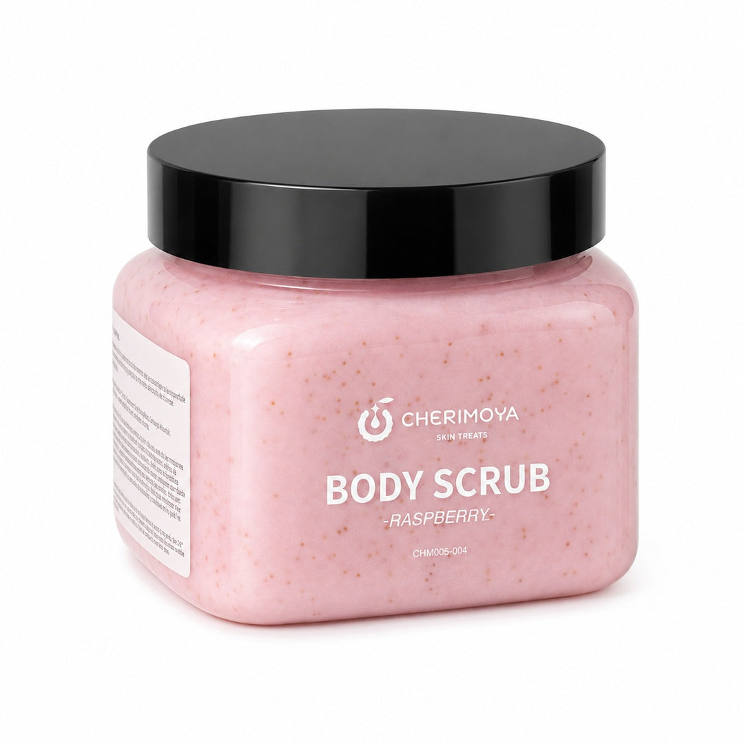 Crema Exfoliante Corporal Limpieza Profunda 450ml Cherimoya Raspberry. - vista 3 del producto