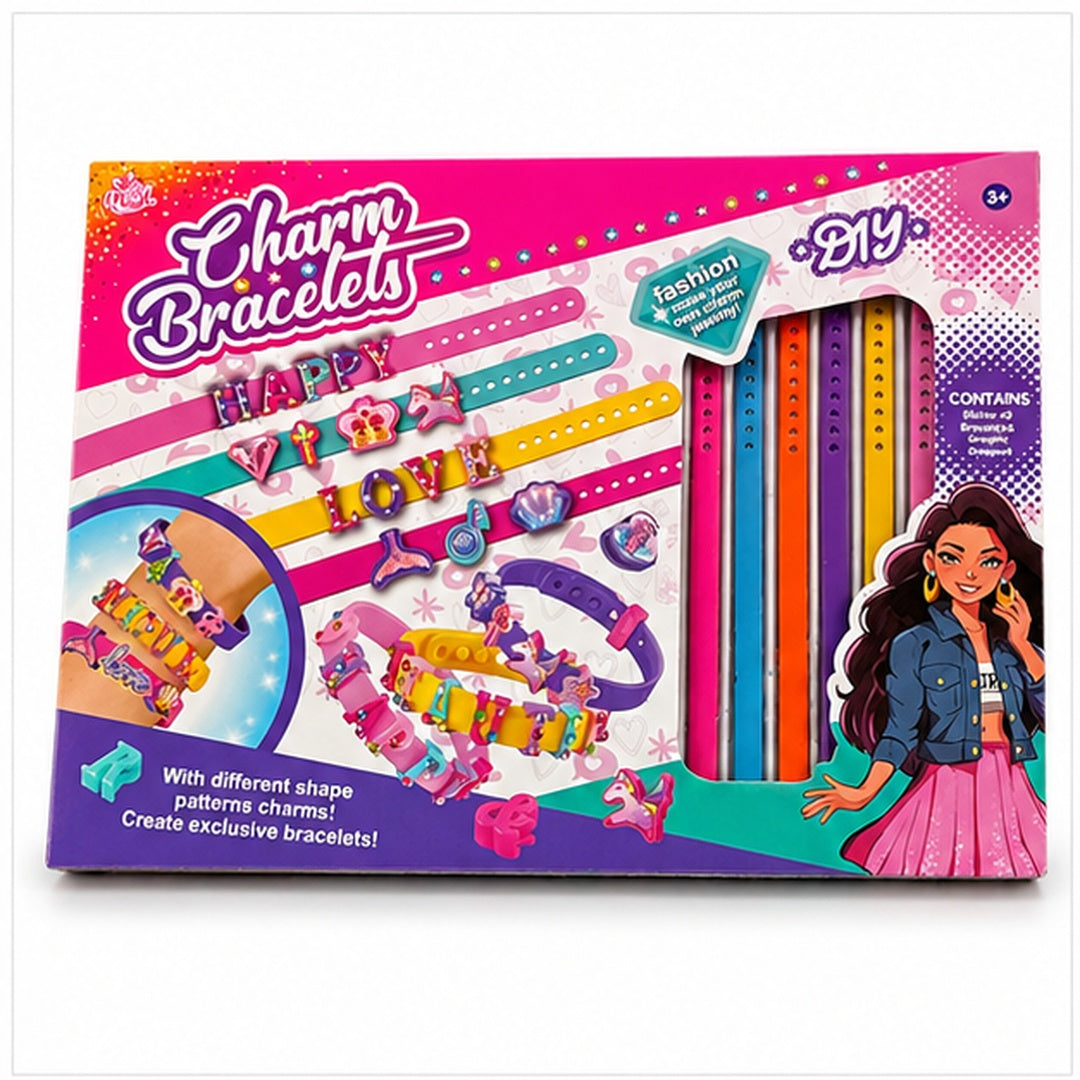 Set Diseño de Pulseras Para Niñas Colorido Stickers - imagen principal