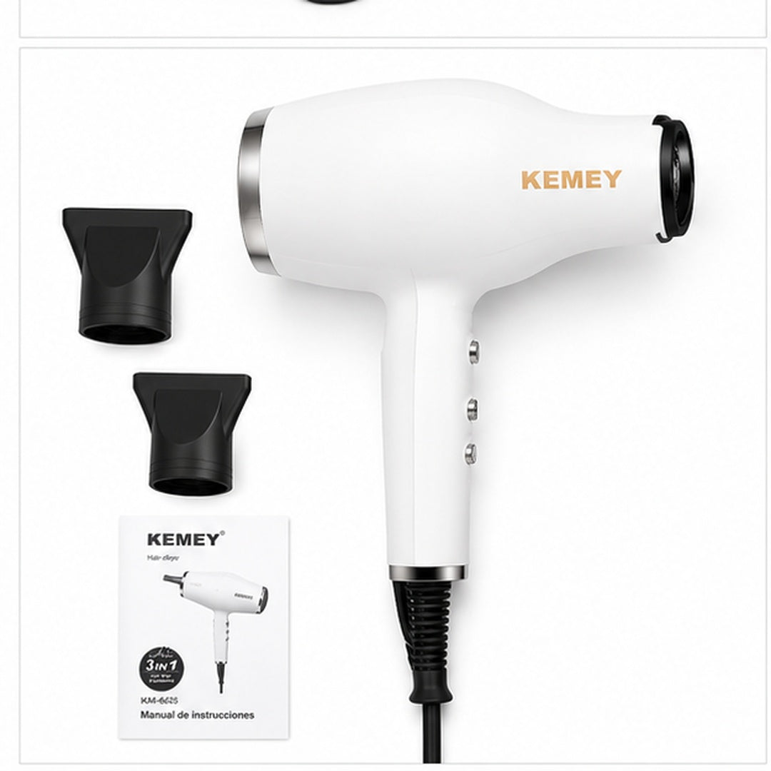 Secador De Pelo Kemey KM-6825 3500w Profesional 3 En 1 - vista 3 del producto
