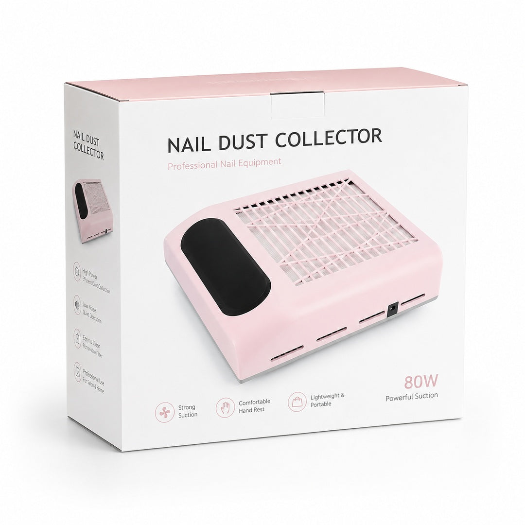 Extractor de polvo de uñas Nail Dust 80W BQ-858-8 Rosa - vista 3 del producto