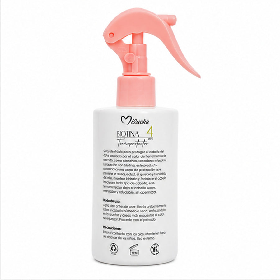 Termoprotector capilar Misucka Biotina paso 4 - vista 3 del producto