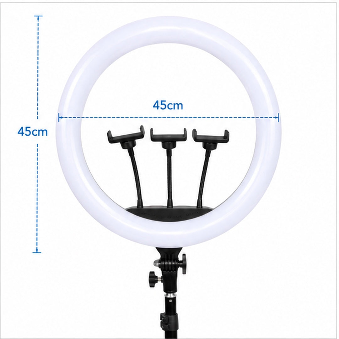 Aro Luz Led Profesional LJJ-45 45 cm Trípode 2.1 m - vista 3 del producto