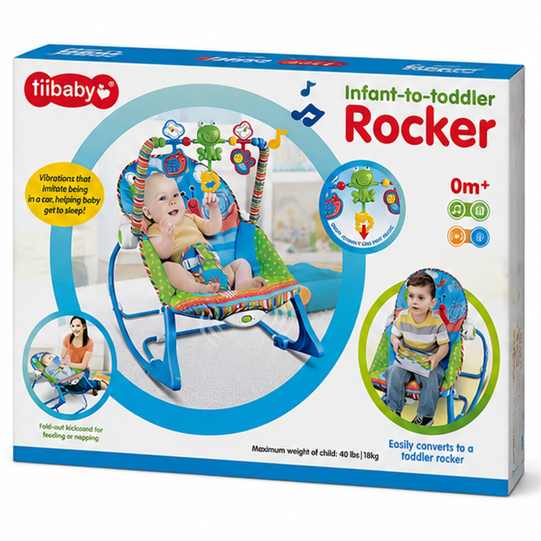 Silla Mecedora Musical Para Bebes - vista 6 del producto