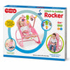 Mecedora Infantil 2 en 1 con Vibración y Juguetes ROSA