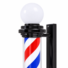 Poste De Barbería Grande Barber Pole Con Esfera De Luz 88cm - vista 3 del producto