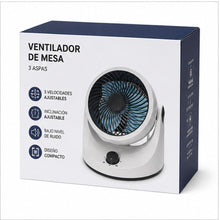 Ventilador de Mesa Cabezal Giratorio Silencioso - vista 3 del producto
