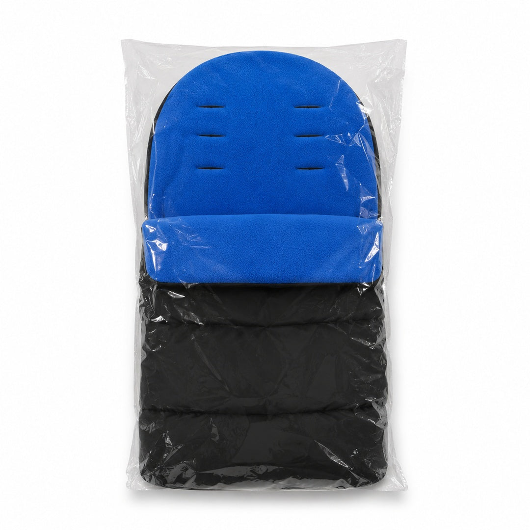 Saco térmico impermeable para coche de bebé color negro con azul - vista 3 del producto