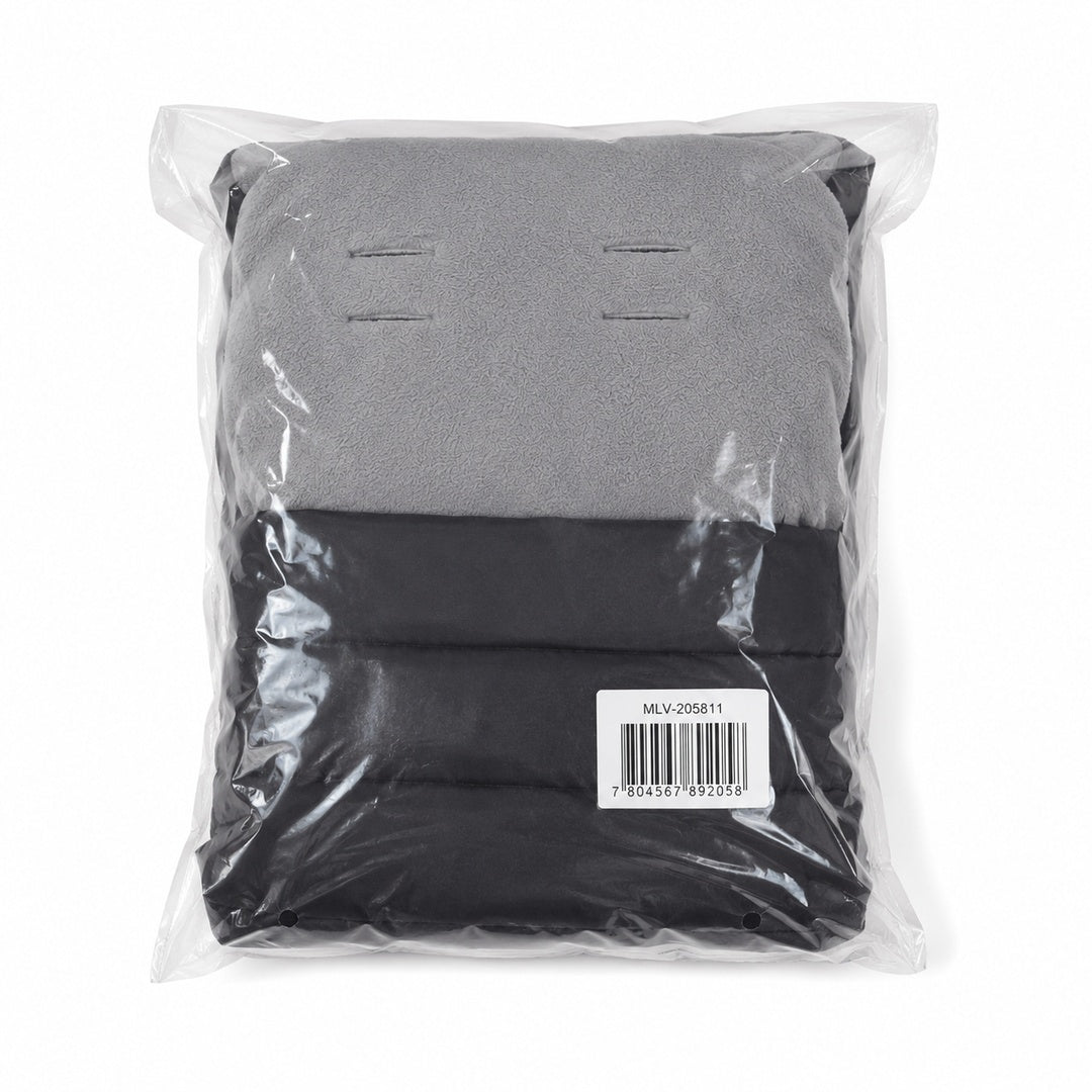 Saco térmico impermeable para coche de bebé color negro con gris - vista 3 del producto