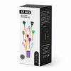 Set de utensilios de silicona 12 piezas color Negro