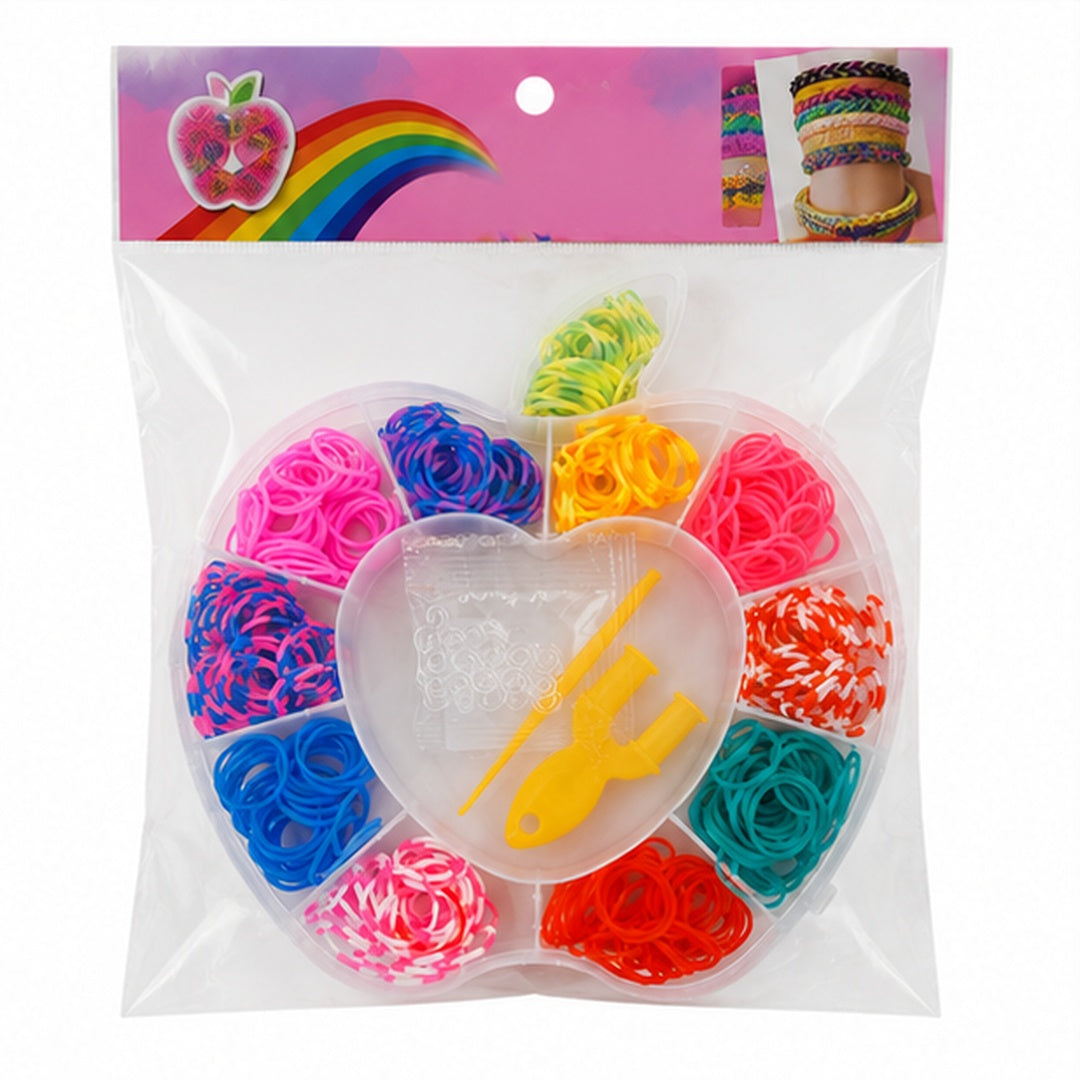 Set De Ligas Con Accesorios Para Diseñar Pulseras Para Niñas - vista 3 del producto