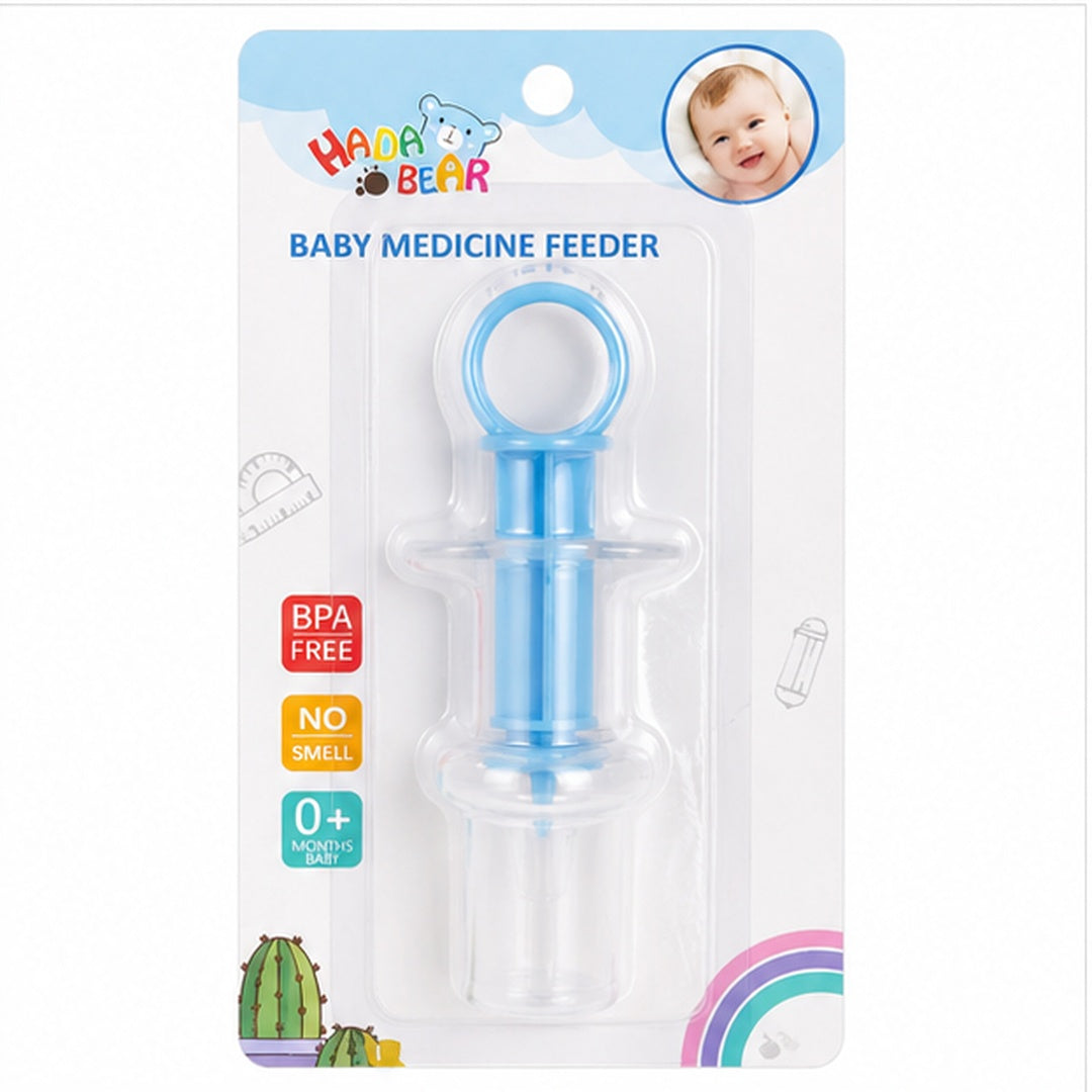 Jeringa dosificadora para bebé Hada Bear Baby Medicine color azul - vista 3 del producto