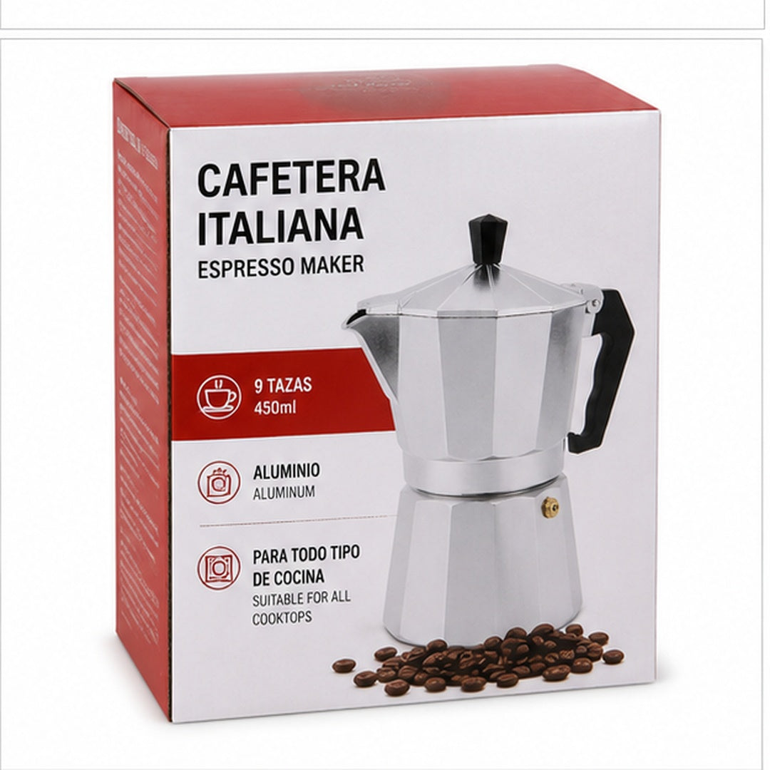 Cafetera Italiana Acero Inoxidable - vista 3 del producto