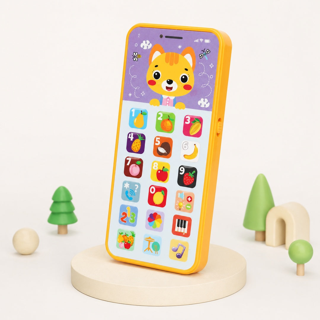 Teléfono Recargable Interactivo Para Bebés Educativos Musica - vista 3 del producto