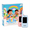 Walkie-talkie Con Video Para Niños 2 Piezas Camara Y Juego V