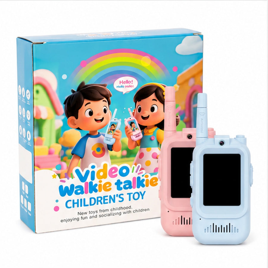 Walkie-talkie Con Video Para Niños 2 Piezas Camara Y Juego - vista 3 del producto
