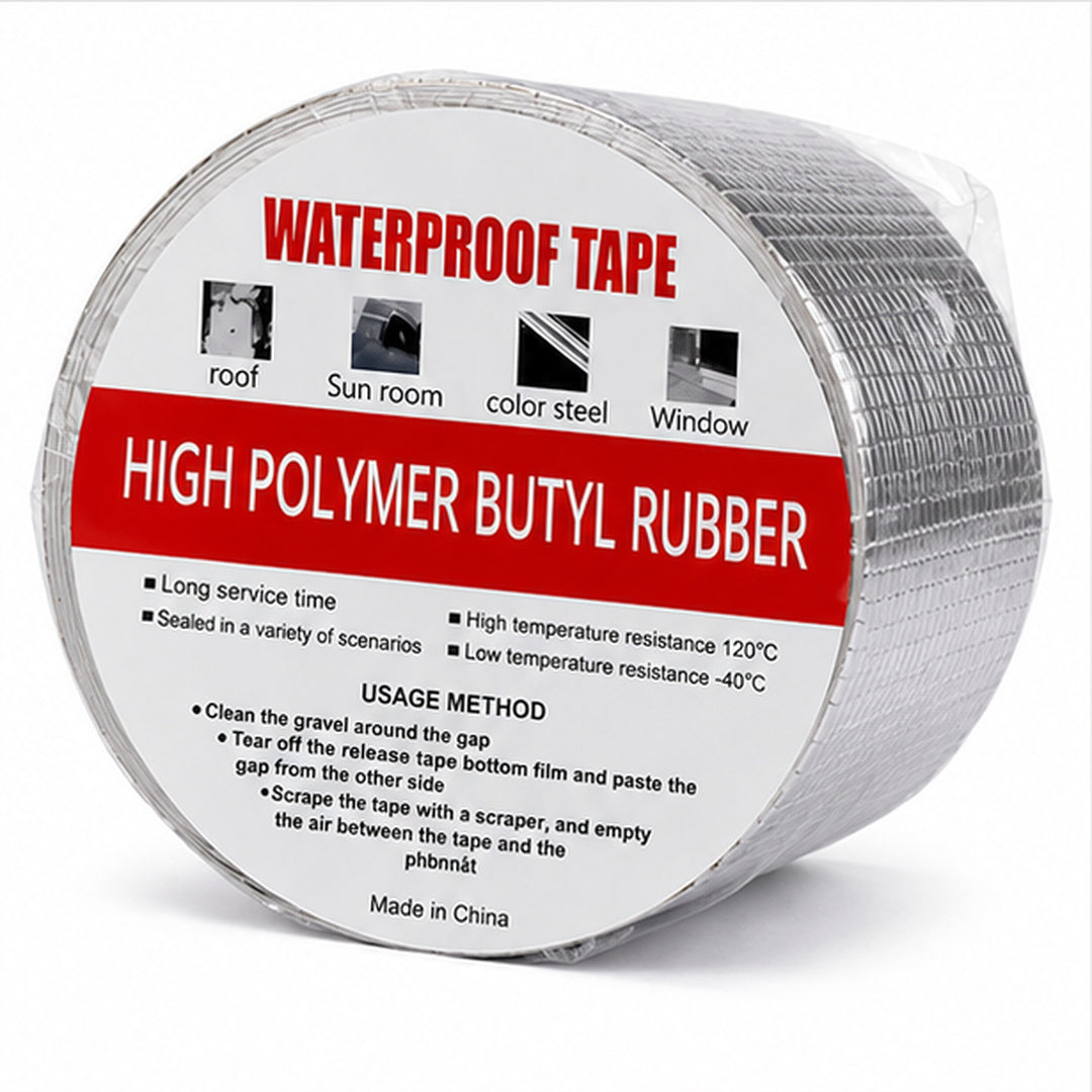 Cinta Impermeable Butilo Térmica Para Reparar Goteras 15cm X 5m - imagen principal