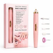 Torno Pulidor de Uñas Recargable con 5 Fresas Rosa - vista 3 del producto