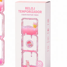 Temporizador sensorial de burbujas líquido color Rosa - vista 3 del producto