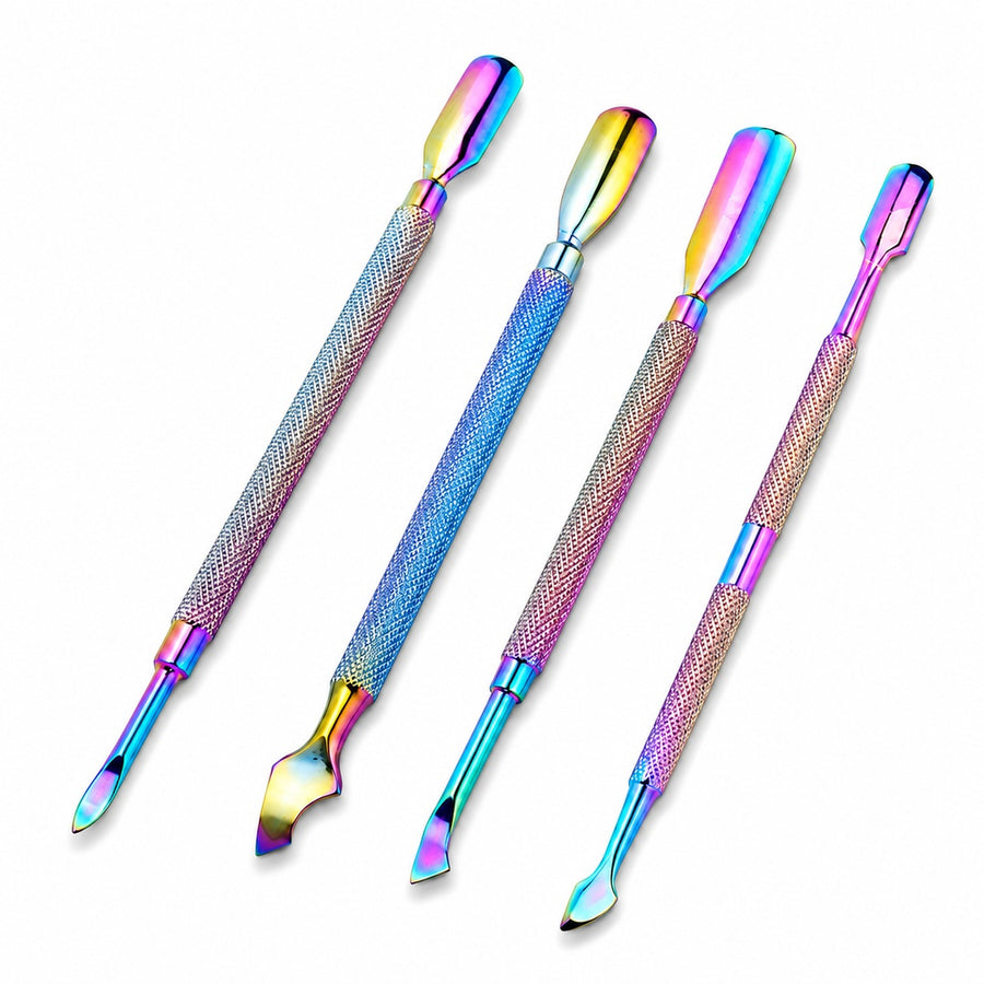 Set de 4 repujadores tornasol para manicure - imagen principal