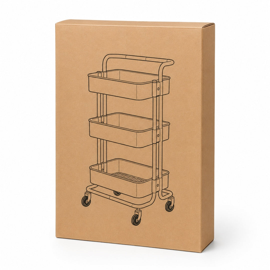 Carrito de peluquería color Blanco - vista 3 del producto
