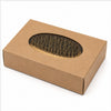 Cepillo grande de madera para barba