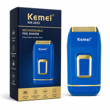 Afeitadora Shaver Kemei Km-2033 AZUL - vista 3 del producto