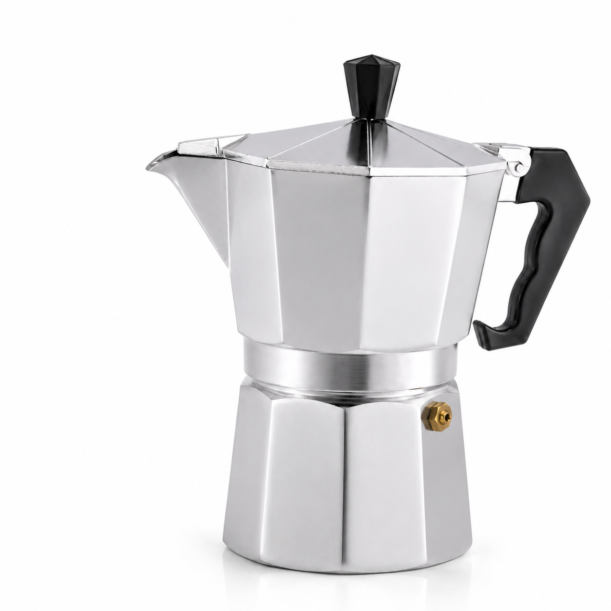 Cafetera Italiana Acero Inoxidable 6 Tazas