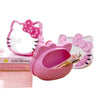 Espejo De Tocador Con Porta Cosmeticos Hello Kitty