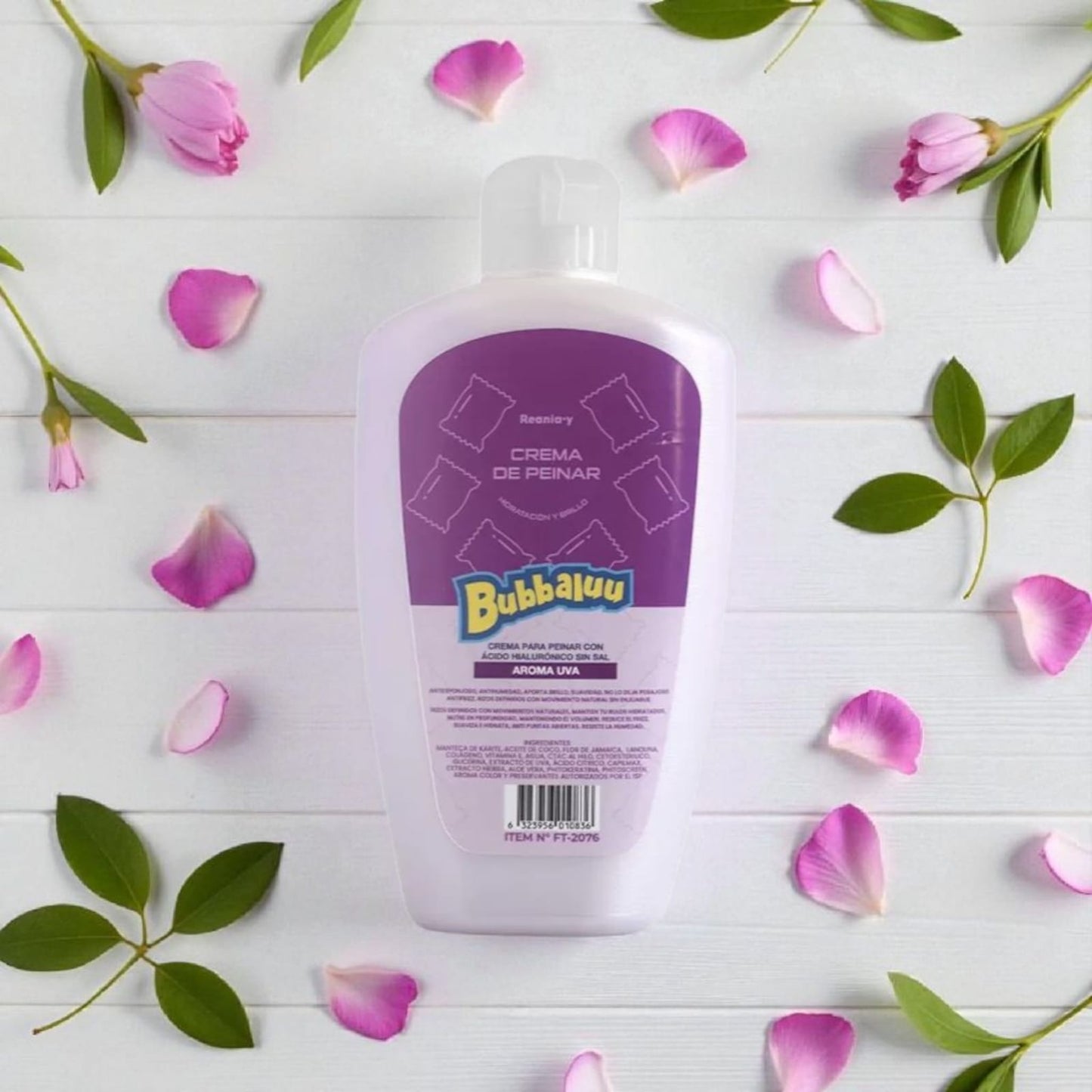 Crema Para Peinar Bubbaluu 250 ml