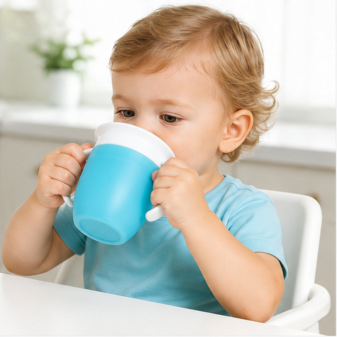 Vaso 360 antiderrame Magic Cup color azul - vista 3 del producto