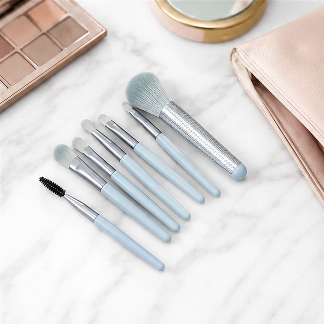 Mini Brochas de Maquillaje juego de 8 piezas Portátil - vista 8 del producto