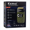Afeitadora Shaver Kemei Km-2027 Camuflaje